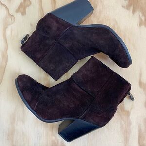 Rag & Bone Classic Newbury Brown Suede Ankle Bootie